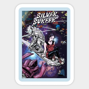 Silver Surfer Sticker